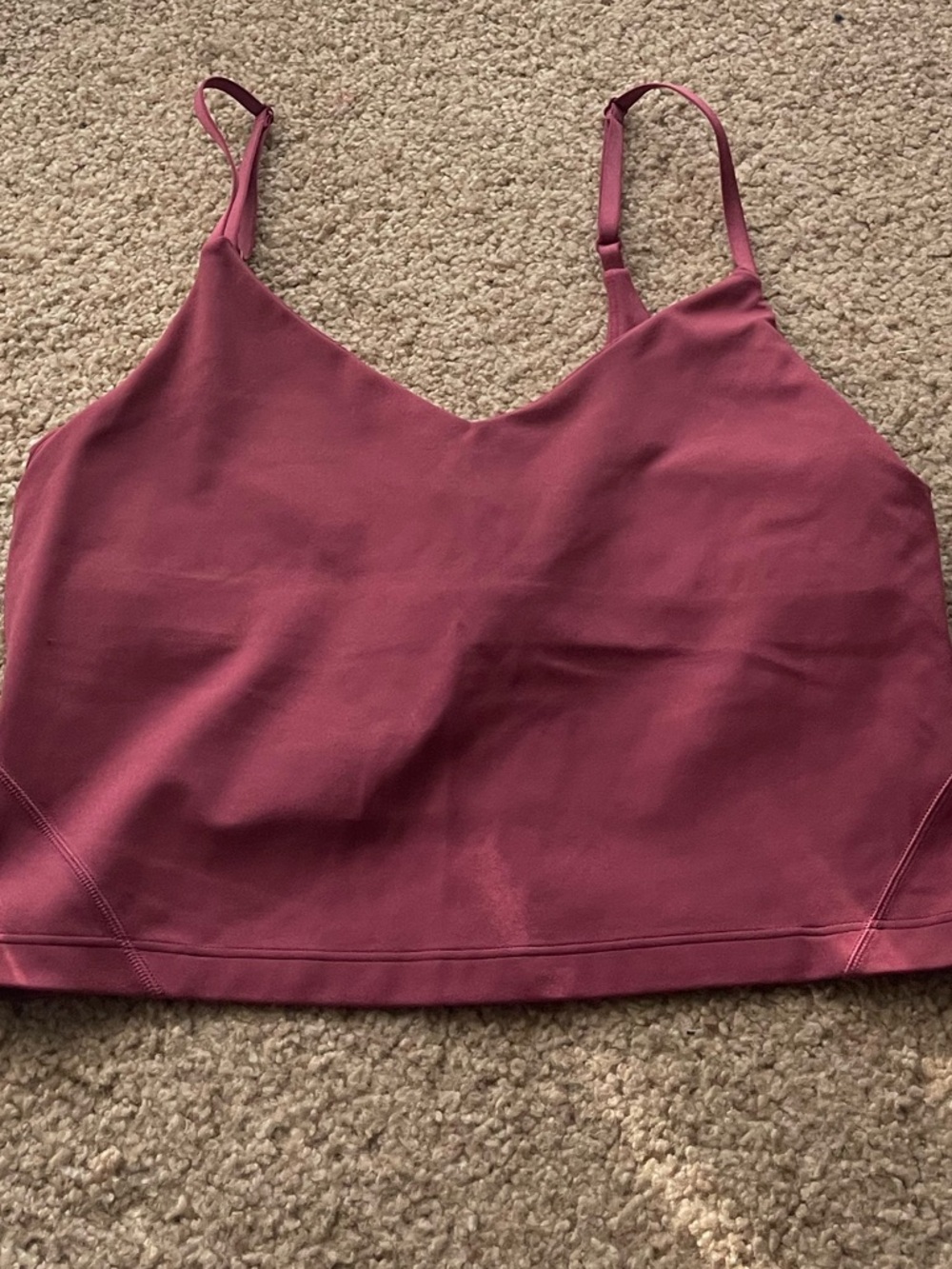 lululemon align cropped cami tank top